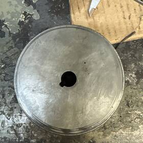 103-23921 Sears Craftsman Wood Shaper Motor Pulley From Model 4 3/8 Inch Od 5/8 Id