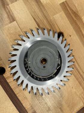 9-3262 Sears Craftsman Vtg 7 Inch 32 Tooth # Adjustable Dado Saw Blade