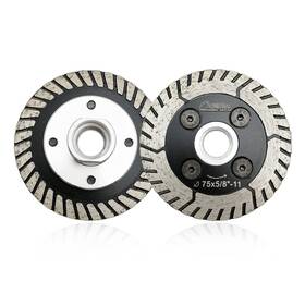 Shdiatool 718760486988 Diamond Granite Cutting Blades 3 Inch Two-in-one Design Cut Grind S