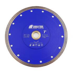 Shdiatool 734602266402 7 Inch Diamond Saw Blade Cutting Disc For Porcelain Tile Ceramic Gr