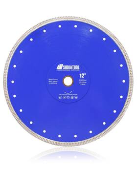 Shdiatool 734602266440 12-inch Diamond Saw Blade Cutting Disc For Porcelain Tile Ceramic G
