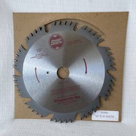 555001 Shopsmith 10 Inch 50t Carbide Tip Combo Combination Blade #555001 For Mark V