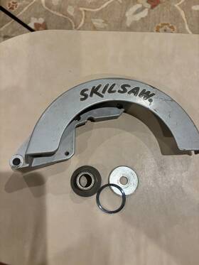 Ms180c Skilsaw A Pre-owned Worm Drive Saw Upper Blade Guard Plus
