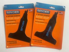 00108 Spyder 2pk - Reciprocating Saw 4 Inch Scraper Blade