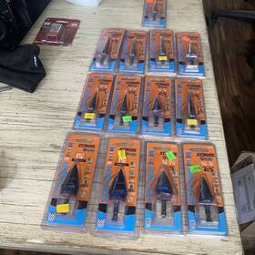 19021 Spyder 13 Mach-blue Assorted Step Drill Bits