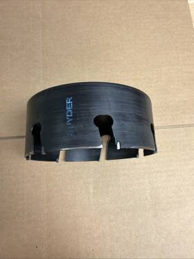 600117cf Spyder 6-3/8 In Hole Saw Tungsten Carbide Tipped Non-arbored