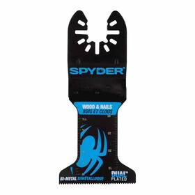 70005 Spyder Bi-metal Oscillating Tool Blade 1.75 Inch X 2 Wood And Nails