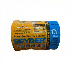 Spyder 884835005948 New 1 7/8 Inch Carbide Tipped Hole Saw Wood Concrete Tile Brick
