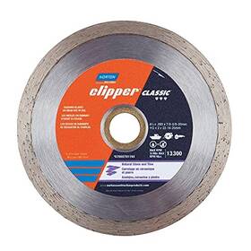 07660702788 St. Gobain Abrasives Norton 1-blade Clipper Classic 7 Inch Diamond Tile Saw Blade Continuous Cut-off