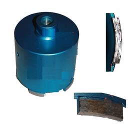 Dcbw06sprak3581p Stadea Granite Core Bit Diamond Hole Saw Kit Set For Stone Marble Cor