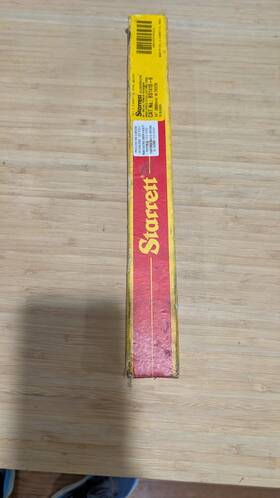 Bs1410-6 Starrett Brand New 10-pk 14 Inch 1-3/8 10t Heavy Duty Hacksaw Blades