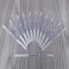 37076 Sterling 6t Jigsaw Sabre Blades For Bosch Machines Wood Cutting Lot Of 12