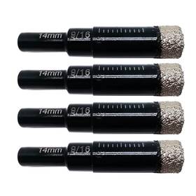 Swzhai-77 Stevenca Swzhai Dry Diamond Drill Bits Set 4 Pack 9/16 Inch Hole Saw Kit Roun