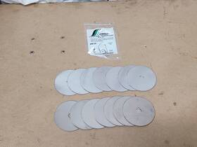 840-25-100 Stryker 840-25 Nos 15pc Plaster Cast Saw Blades 2-1/2 Inch #840-25-100 Usa Made