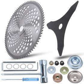 Stylemafia-80t-3t Stylemafia 10 Inch X 3 Teeth Carbon Steel Brush Cutter Blades And 80t Carbide Tip