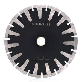 3m057c-01 Subrilli 7 Inch Concave Curved Diamond Blade Saw For Granite Concrete Quartz Sink Curv