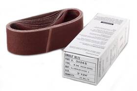 3x24s80 Sungold Abrasives 3 Inch X 24 80 Grit Sanding Belts- Box Of 10 64666