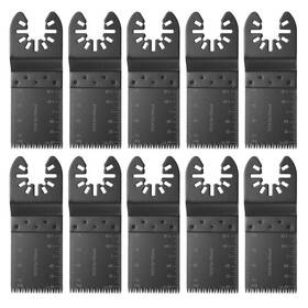Sxstar 711221155867 10pcs 35mm High Carbon Steel Saw Blades Oscillating Multitool Quick Release J