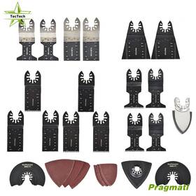 Pr4794540 Tectech 40 Oscillating Tool Accessories Kit Quick Release Saw Blades With Sandpaper