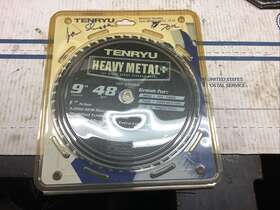 Hmc-23048bw Tenryu Nos 9 Inch 48t Heavy Metal Cut Blade 1 Arbor