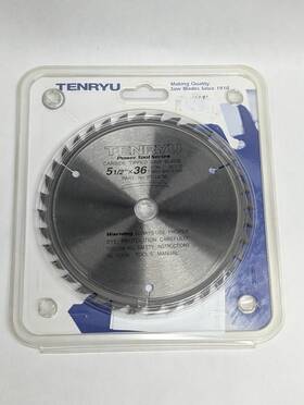 Pt-14036 Tenryu 5-1/2 Inch 36t Carbide Tipped Saw Blade For Wood Cutting