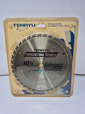 Pt-26036 Tenryu 10-1/4 Inch Carbide Tipped Saw Blade 36 Tooth - 5/8 Arbor