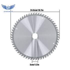 Gm1550280md Thomletha 10inch 60 Tooth 30mm Arbor Carbide Saw Blade For Wood With Nails