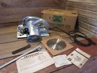 To36-3350 A Gambles Vintage Antique Expert Hand Power Saw With Original Box