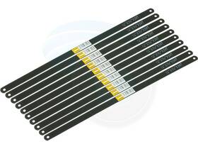 Tolsen 933528730262 10pcs 12in 24tpi Hack Saw Carbon Steel Metal Blades Replacement Blade