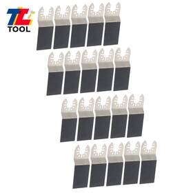 Tl4853176 Tool Library 20pcs Oscillating Multitool Saw Blades 35-89mm Metal Wood Cut Blade