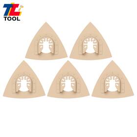 Tl6997232 Tool Library 5-piece Triangular Carbide Grit Rasp Blades Oscillating Multitool Saw