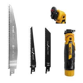 Tlsw2515 Toolan 4-in-1 Multi Blades Hand Saw Not Electric For Cutting Wood Metal Plastic