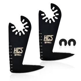 Toolant 697550046055 Hcs Oscillating Saw Blades For Drywall Cutting 2pcs 2-in-1 Mutitool