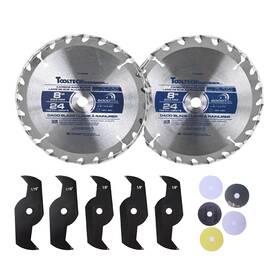 111028 Toolway Us Dado Blade Set 8 Inch 200 Mm 24 Tooth Carbide Tipped Stacking