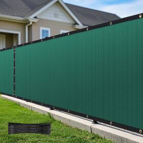 4x25-pfzl-g Topnew 4ft X 25ft Fence Privacy Screen Shade Covers - 90% Blockage Heavy