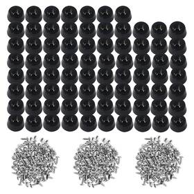 Topperfekt 765390283371 120 Pieces Soft Cutting Board Rubber Feet With 304 Stainless Steel Screws 0