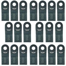 Wx35f-20 Topstools 20 X Wx35f 35mm Fine Tooth Blades Compatible With Worx Sonicrafter 25