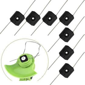 Toutvop 739757240024 String Trimmer Head Blades Replacement 10pcs Steel Wire Cutter Replac