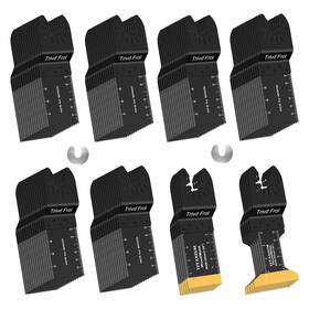 2400027001 Trivd Frol 100pcs Oscillating Saw Blades Professional Universal Titanium Multitool Blad