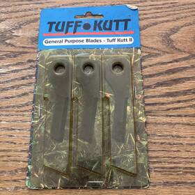 Tk2gp2 Tuff Kutt General Purpose Blades Nos Steel Trimmer