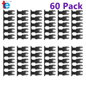 Tr58488 Turitrade 1.75 Inch - 3.5 Oscillating Saw Blades 60 Pcs For Cutting Wood Plastic Soft Metal