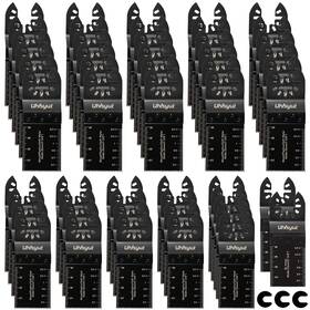 Uhfsyut 722843984872 60pcs Oscillating Multi-tool Saw Blades Set - High Carbon/bi-metal Universal