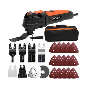 Lx-2912 Uhfsyut 6-speed Oscillating Multi-tool With 23pc Kit And Storage Case Quick... Fast Ship