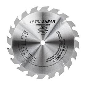 Us1020ripfk Ultra-shear Thick Stock Table Saw Rip Blade 10 Inch 20t 5/8 Arbor 1/8 Full Kerf Us