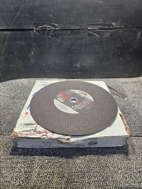 23480 United Abrasives Sait Qty 10 16x1/8x1 Ductile Heavy Duty Saw Cut-off Wheels