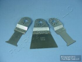 3mmv Usa Made 3 Imperial Blades Fine Coarse Bi-metal Saw Blade Universal Mount