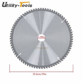 Ut5348604 Utility-tools For Wood Aluminum With Nails 10 Inch 30mm Arbor Carbide Saw Blade 80 Tooth