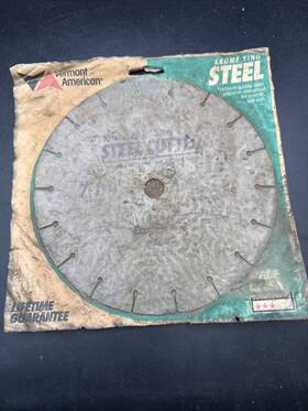 25208 Vermont American Krome King Steel Cutter 7 1/4 Inch