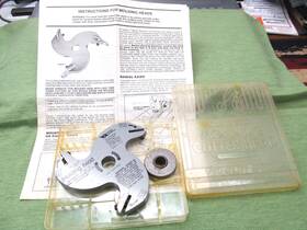 26725 Vermont American Vtg. Molding Cutter Head No. In Original Holder -made Usa