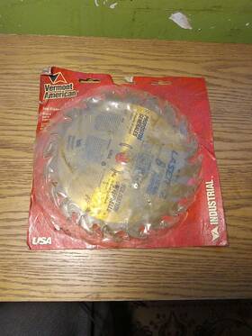 26933 Vermont American Usa Made 8 Inch 20 Tooth Carbide Circular Saw Blade Laserx2